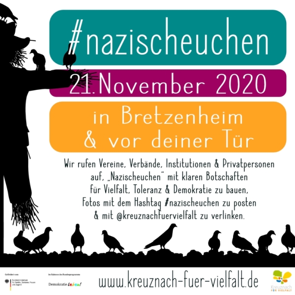 Flyer zu #Nazischeuchen