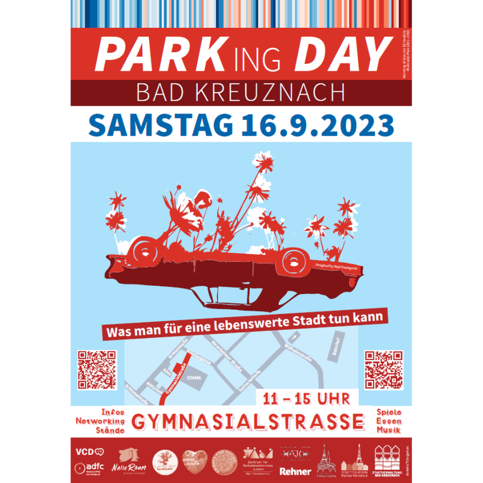 Plakat zum Parking Day 2023