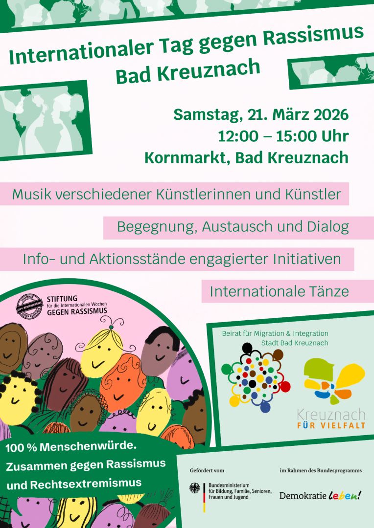 Aktion gegen Rassismus am 21. März 2026